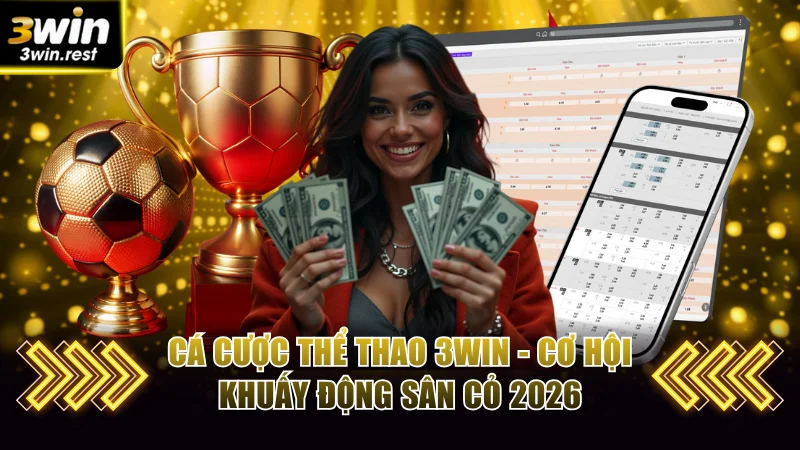 Cá Cược Thể Thao 3WIN - Cơ Hội Khuấy Động Sân Cỏ 2026